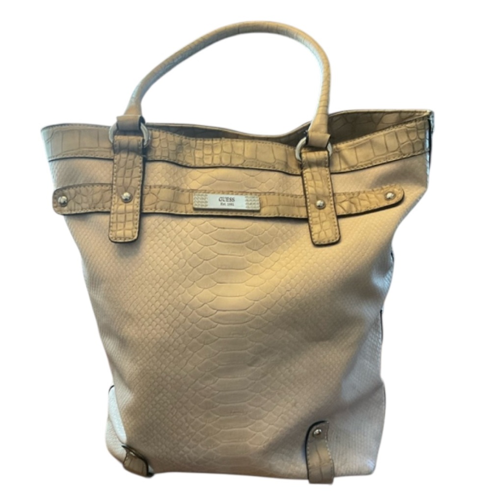 Guess Snakeskin pattern  Large Vintage Purse